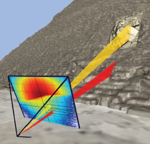 Discovery of a Big Void in Khufu's Pyramid by Observation of Cosmic-ray Muons