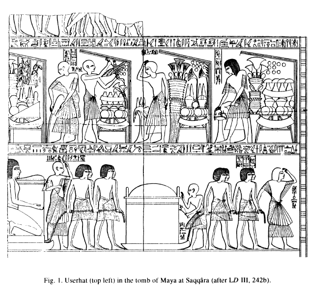 Maya's Chief Sculptor Userhat-Hatiay