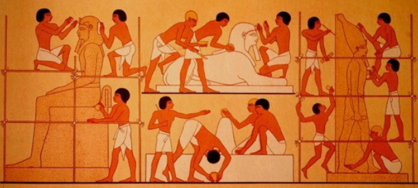Casting Ancient Egyptian Stoneworks