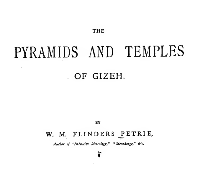 The Pyramids and Temples of Gizeh